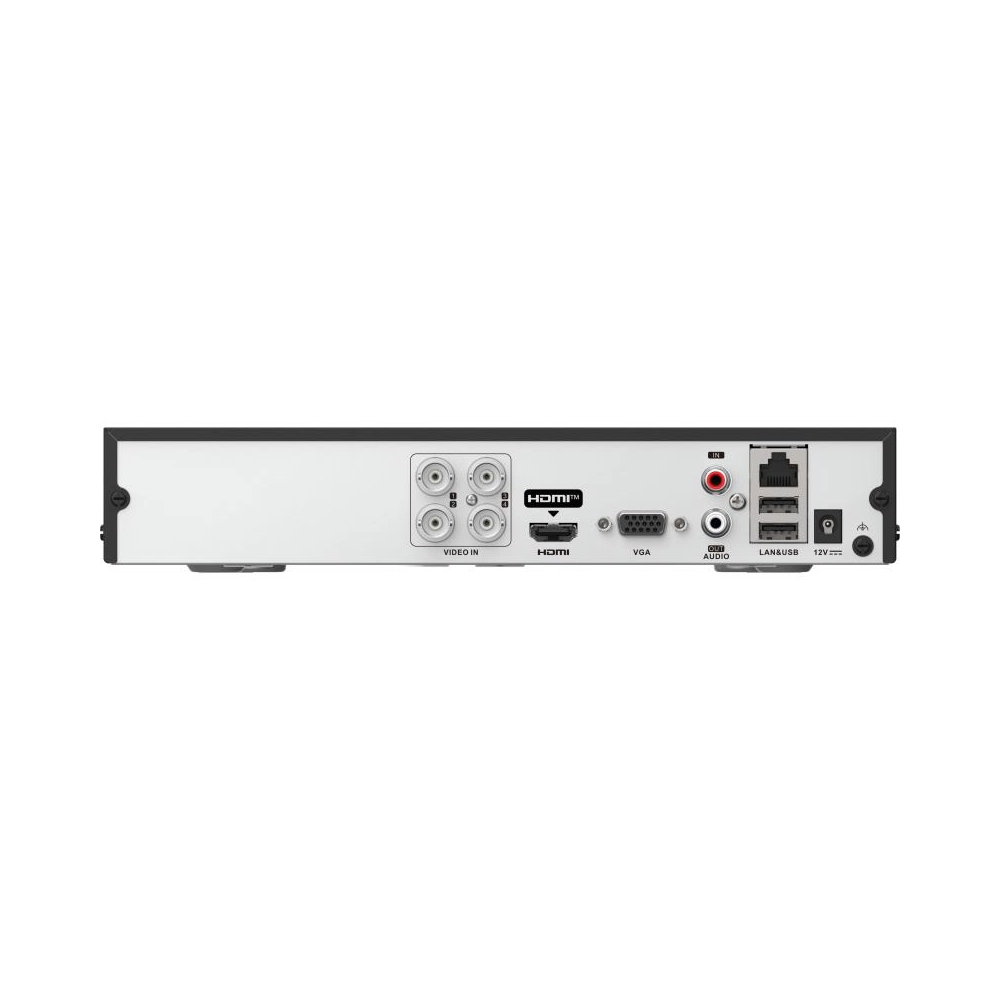 Hikvision Hybrid AcuSense 4ch 1 SATA H.265+ DVR (7204HUHI-M1/T) view 2